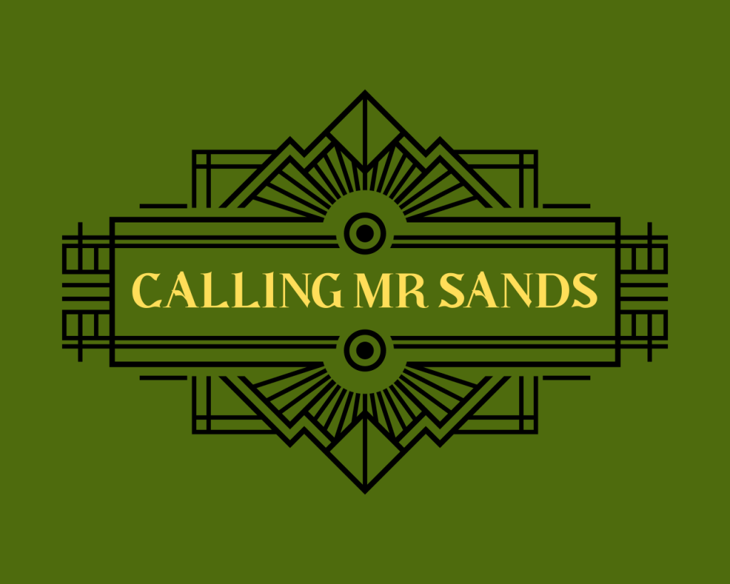 Art deco style text design